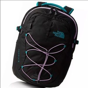The North Face Borealis Backpack Turquoise/ Purple